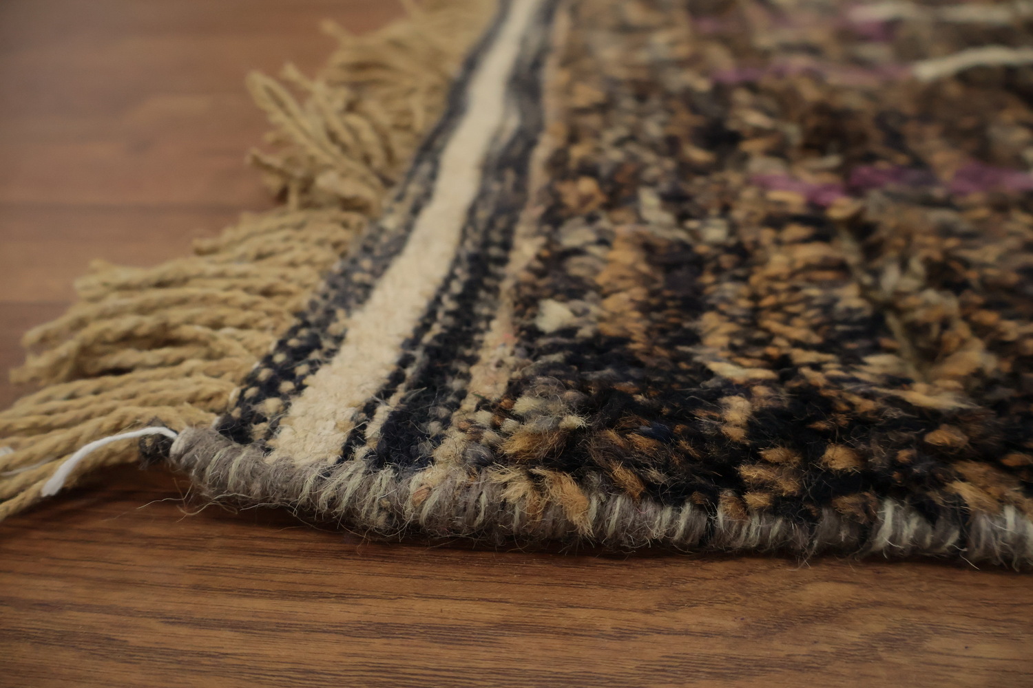 Moroccan Area Rug 6x10 Unique Geometric Design in Earthy Colors