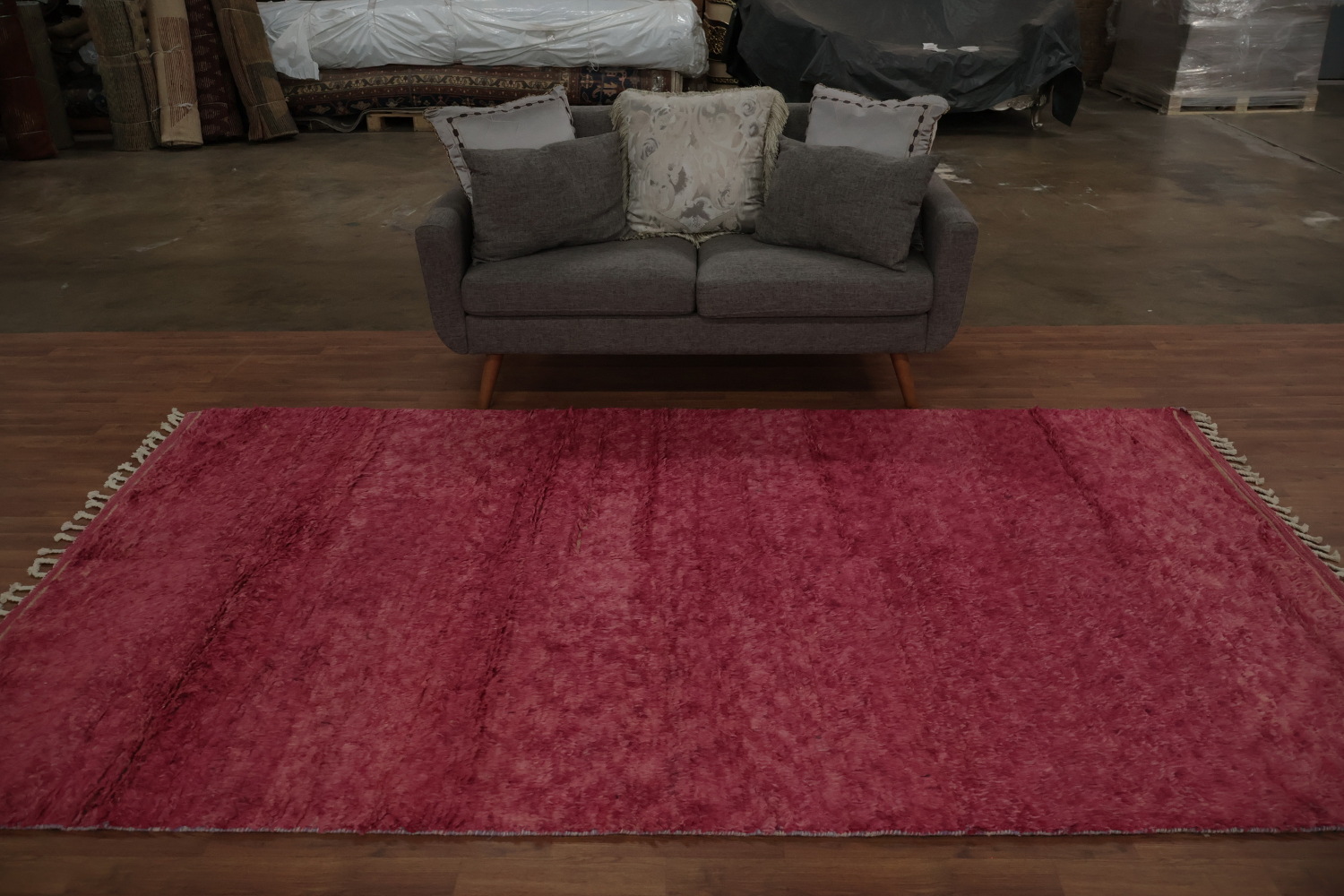Moroccan Wool Area Rug 6x10 Enhance Home with Timeless Elegance