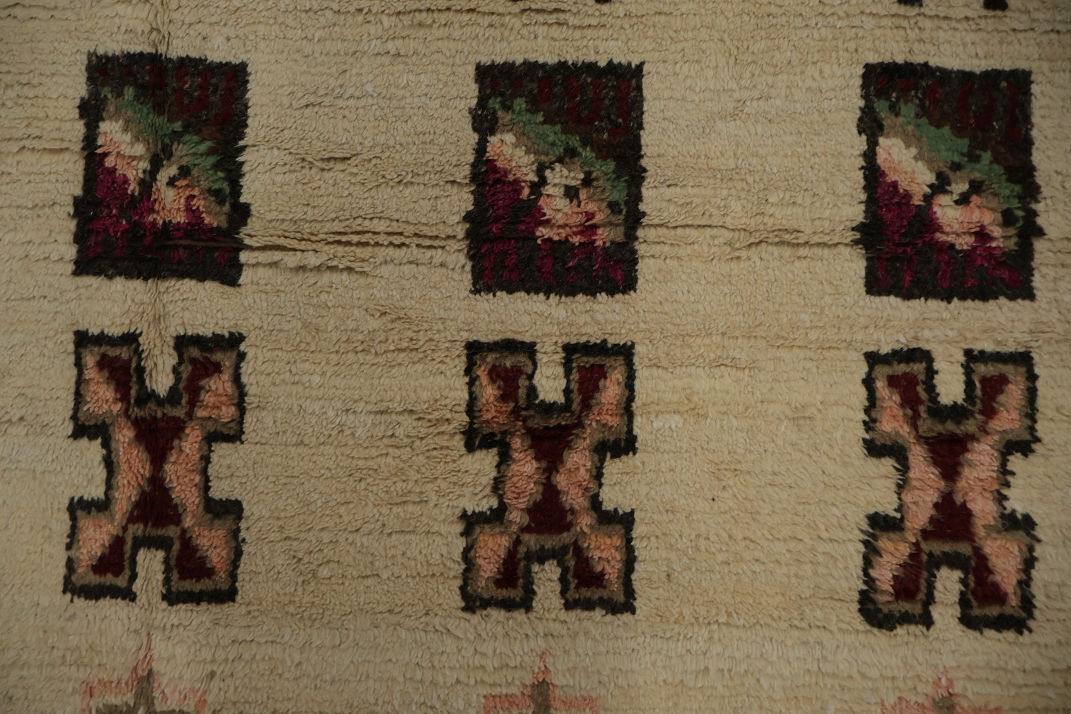 Artisan Crafted Geometric Tribal Moroccan Wool Area Rug 8x11