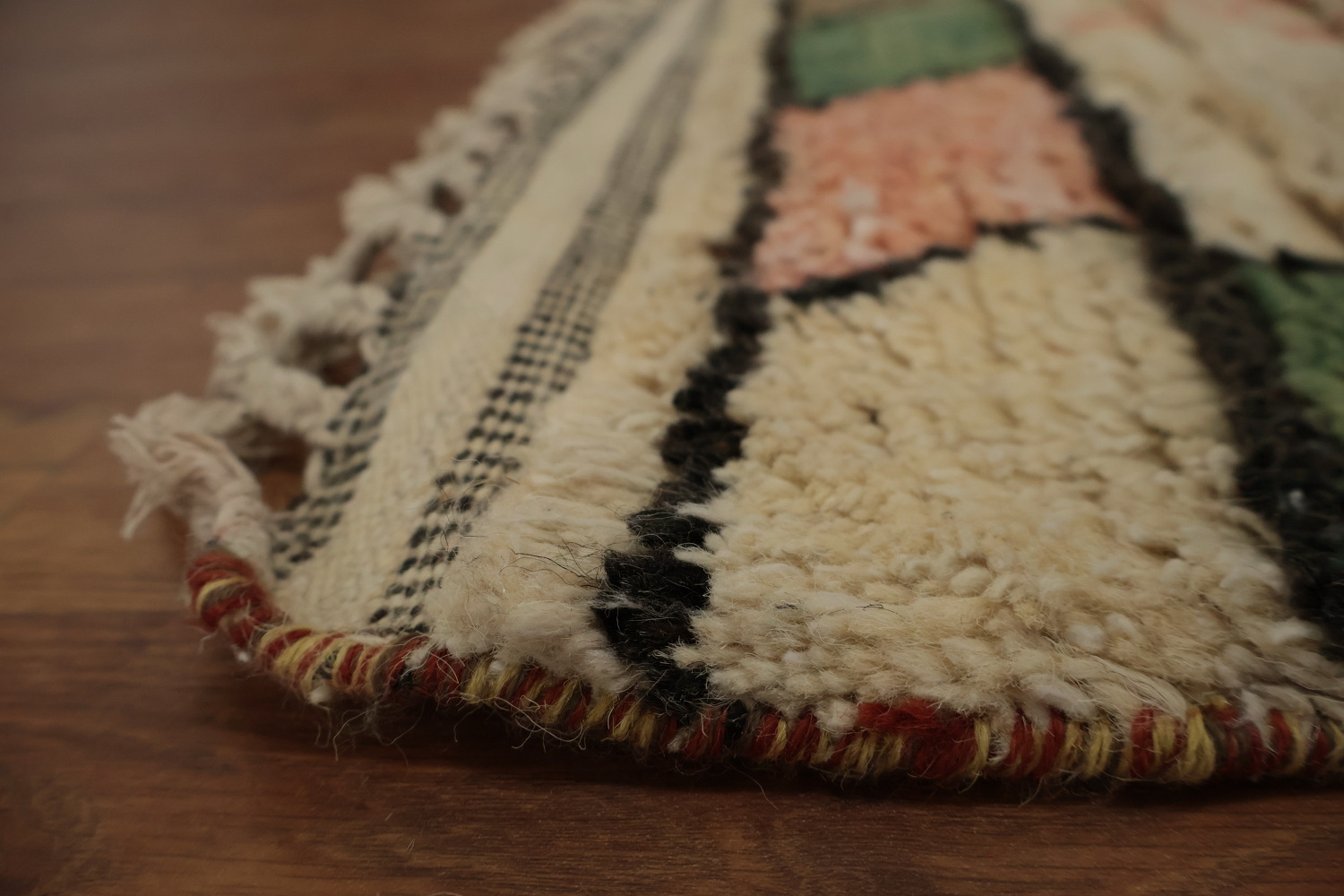 Artisan Crafted Geometric Tribal Moroccan Wool Area Rug 8x11