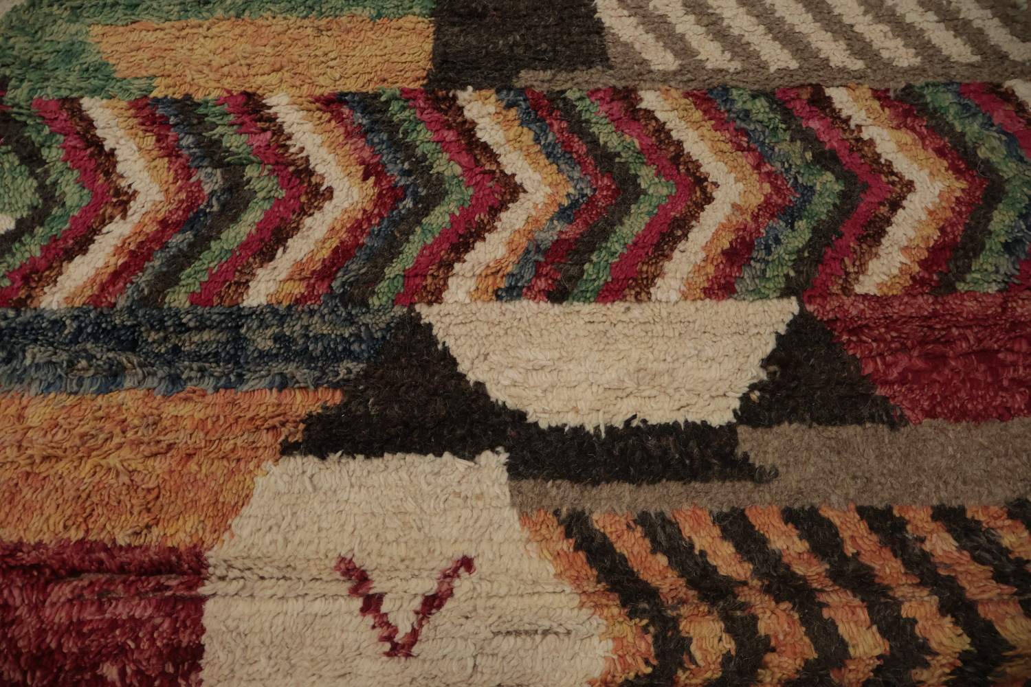 Vibrant Geometric Colorful Moroccan Large Area Rug 9x13