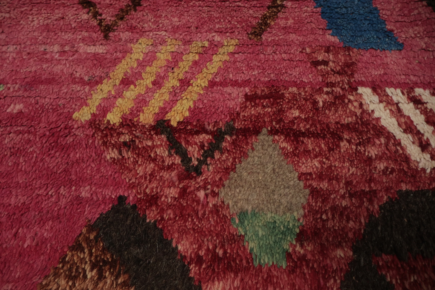 Vibrant Geometric Colorful Moroccan Large Area Rug 9x13