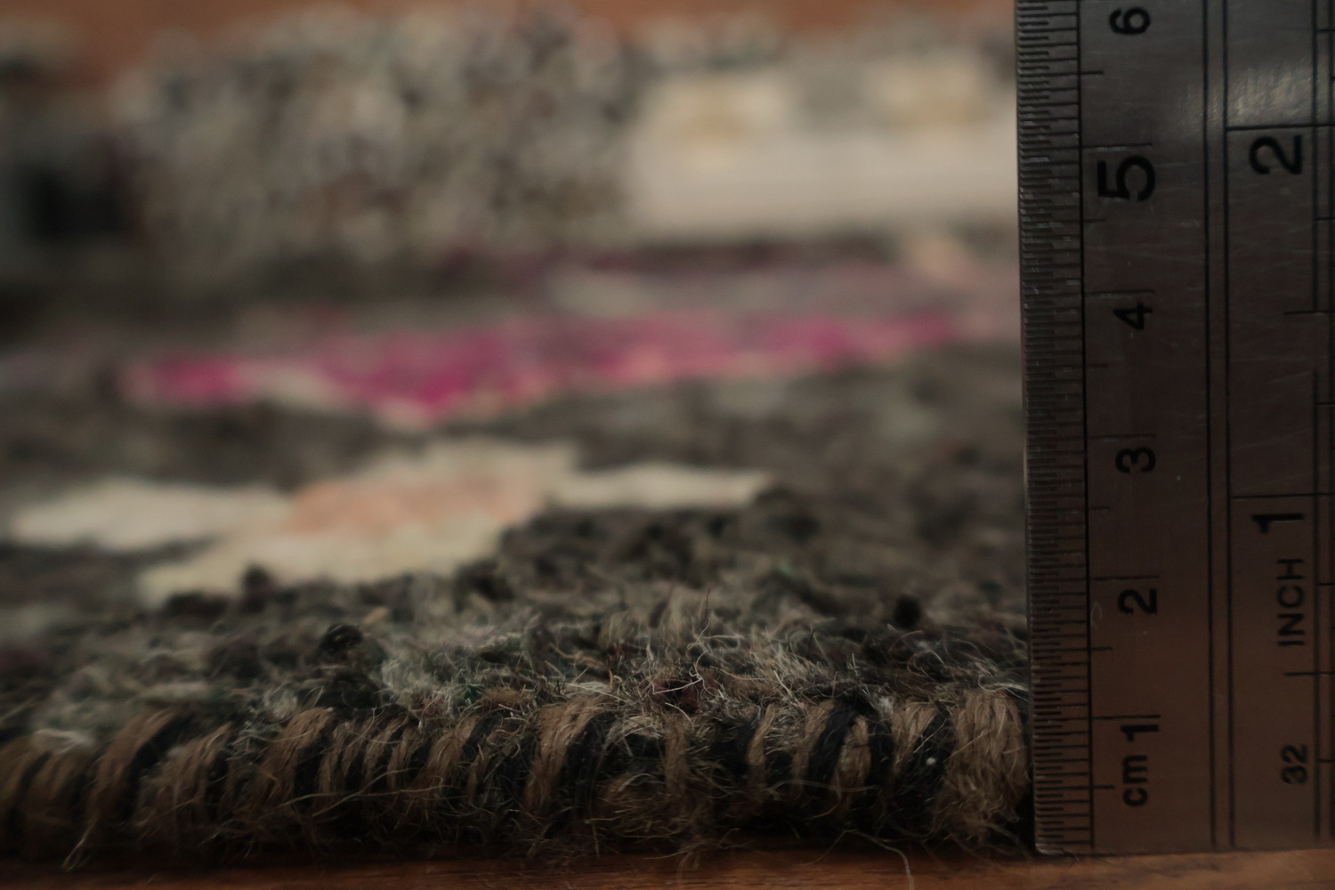 Elegant Moroccan Large Rug 12x16 with Vibrant Multi-Color Diamonds