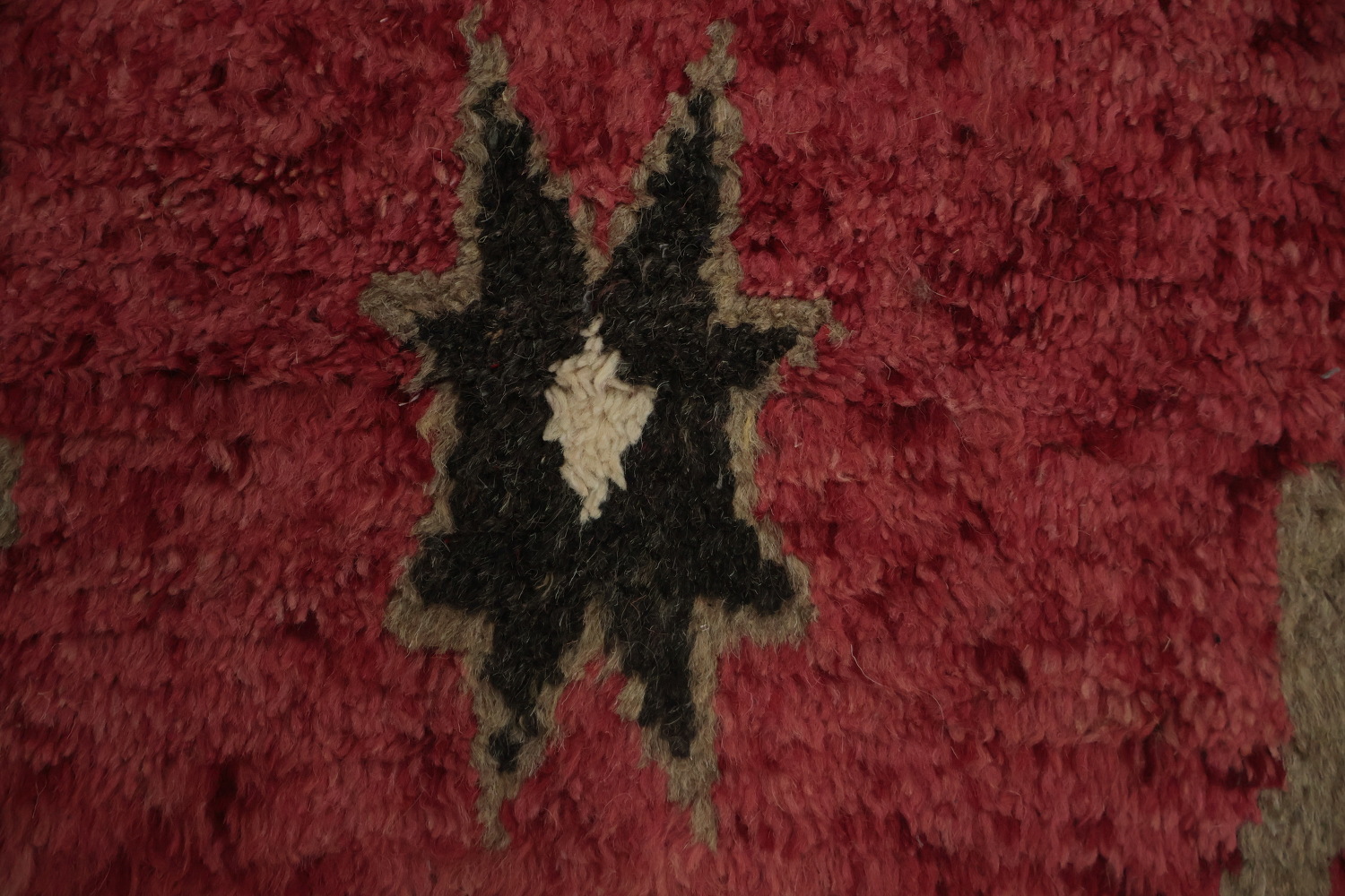 Artistic Bohemian Moroccan Area Rug 8x11 with Asymmetrical Patterns
