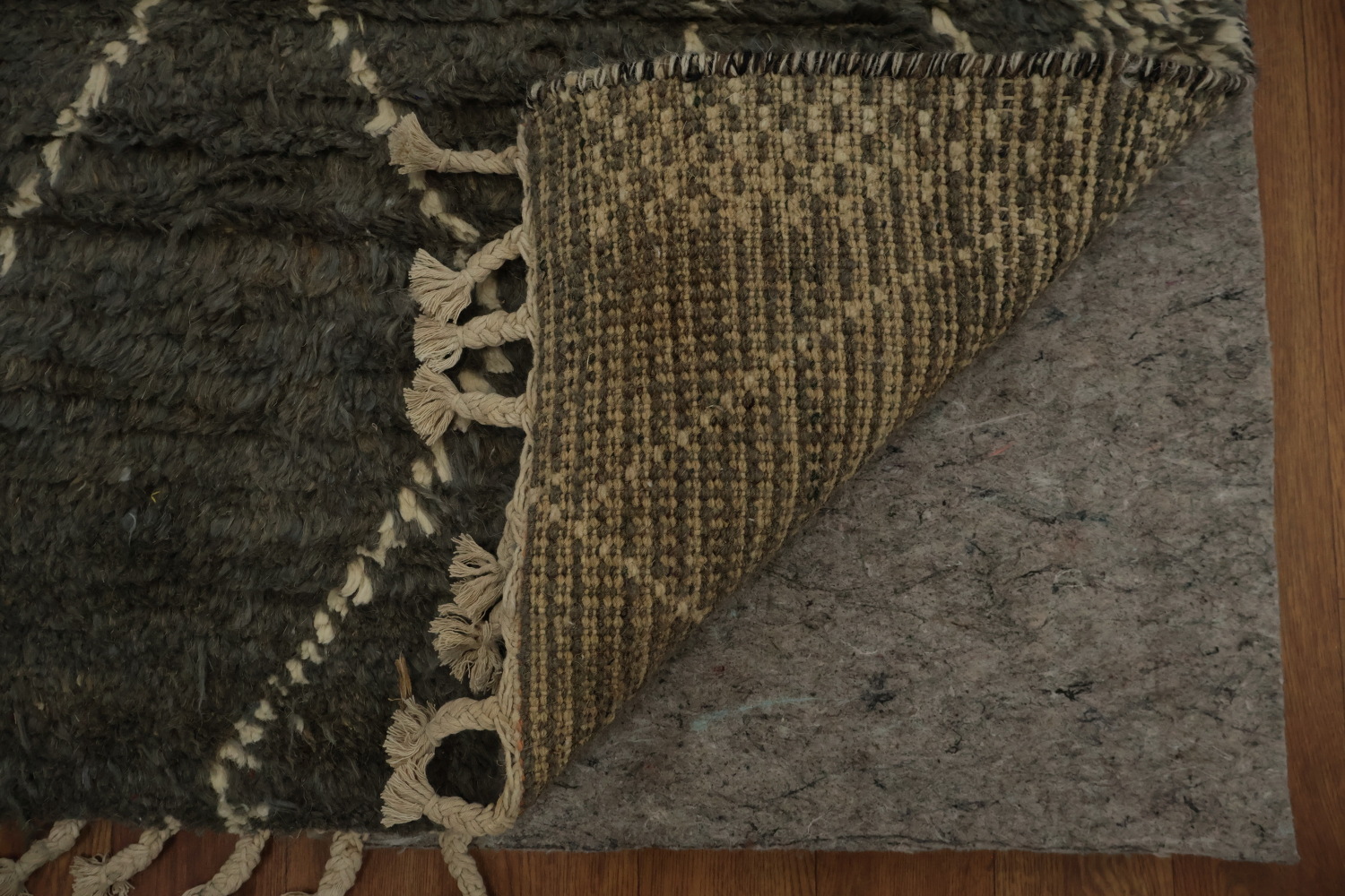 Trellis Moroccan Wool Handmade Rug 10x15