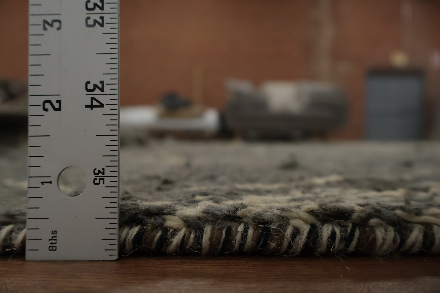 Trellis Moroccan Wool Handmade Rug 10x15