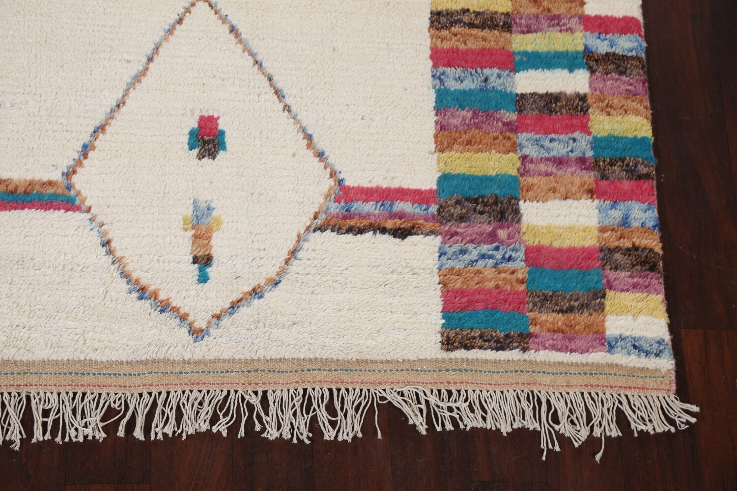 Tribal Moroccan Wool Area Rug 8x11