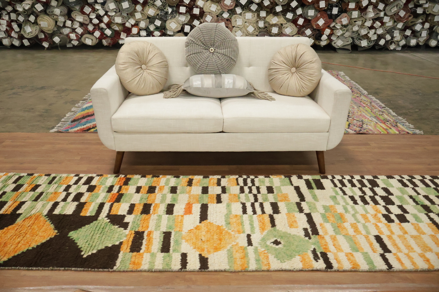 Tribal Moroccan Handmade Runner Rug 3x13