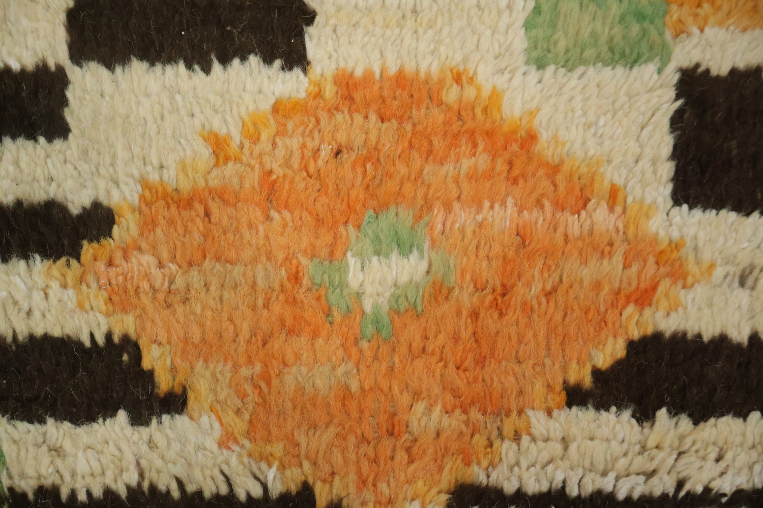 Tribal Moroccan Handmade Runner Rug 3x13