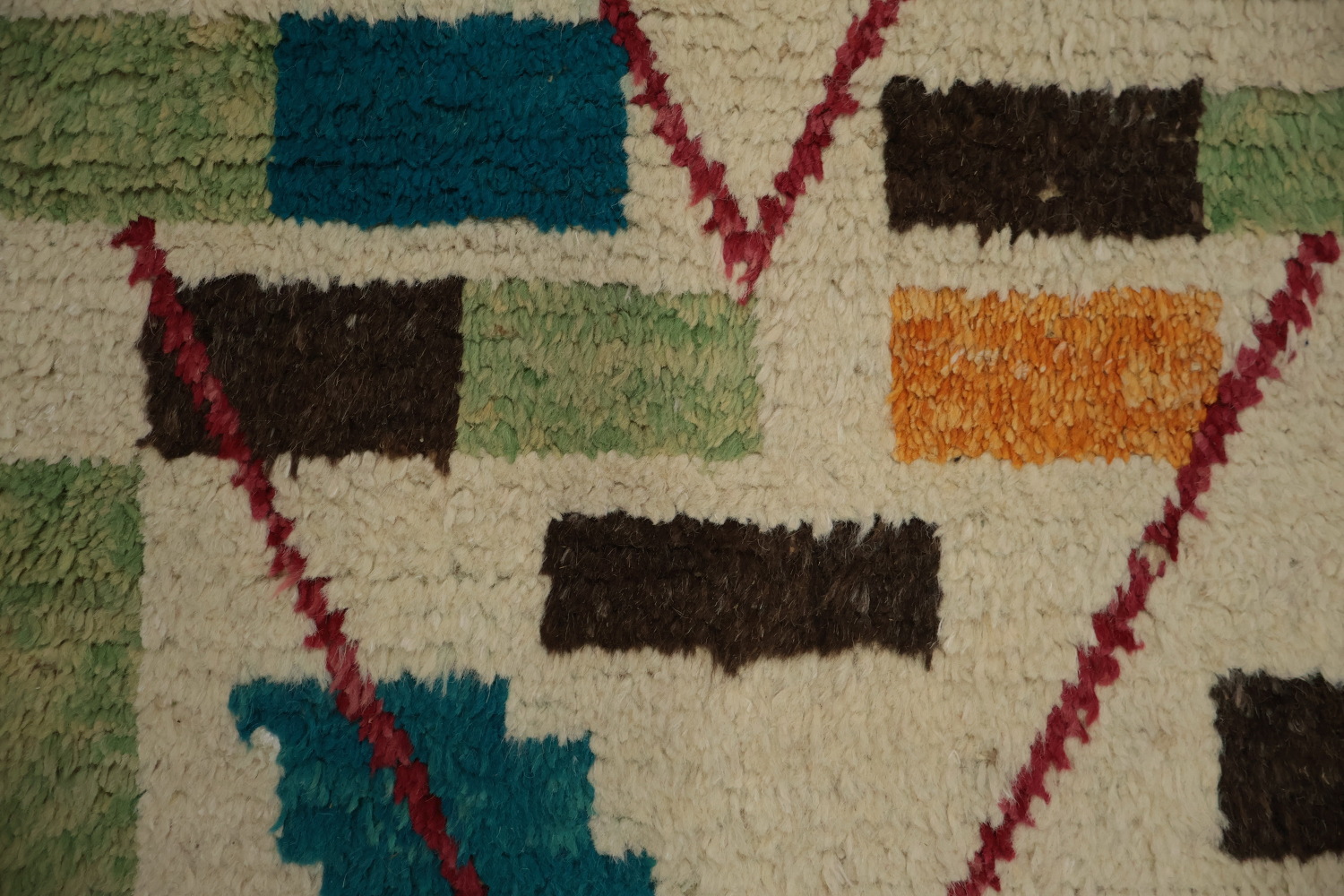 Stylish Moroccan Runner Rug 3x13 with Bright Colors and Patterns