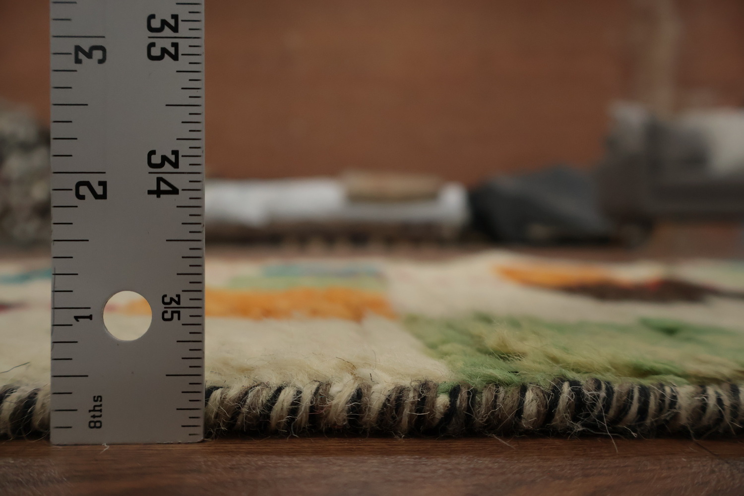 Stylish Moroccan Runner Rug 3x13 with Bright Colors and Patterns
