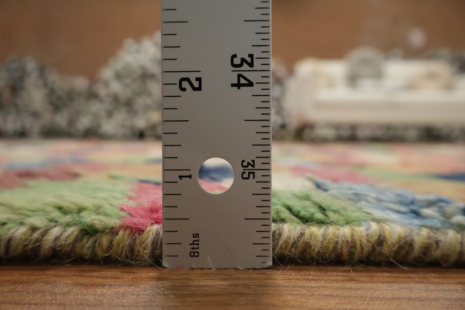 Handmade Moroccan Wool Runner Rug 3x11