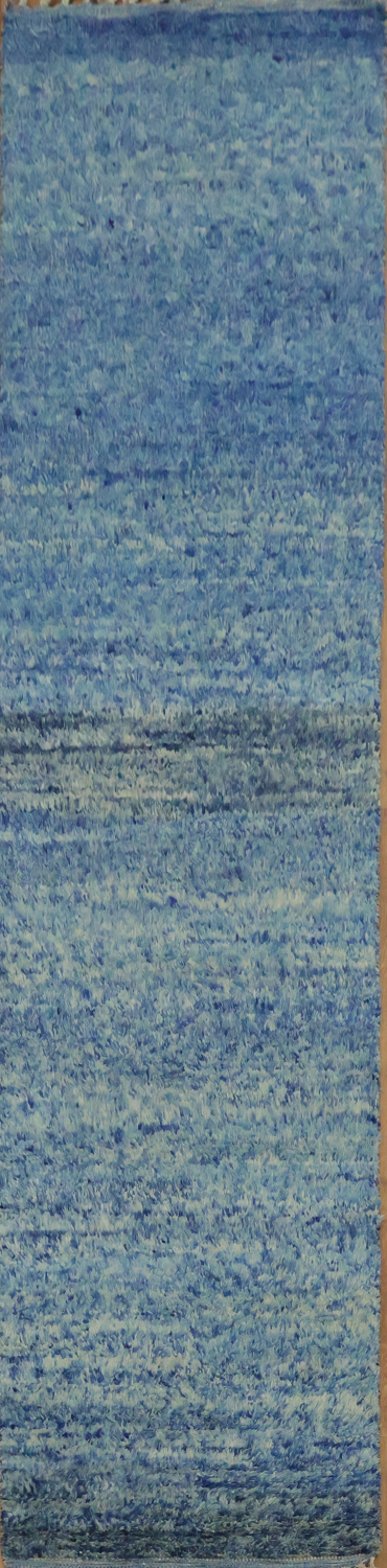 Wool Moroccan Handmade Runner Rug 3x13