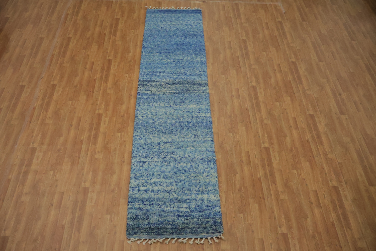 Wool Moroccan Handmade Runner Rug 3x13