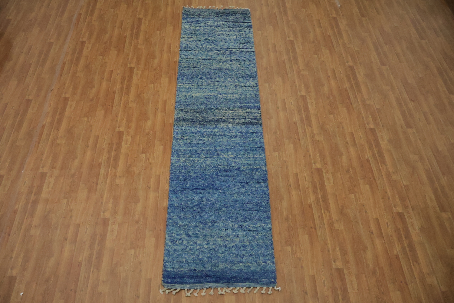 Wool Moroccan Handmade Runner Rug 3x13