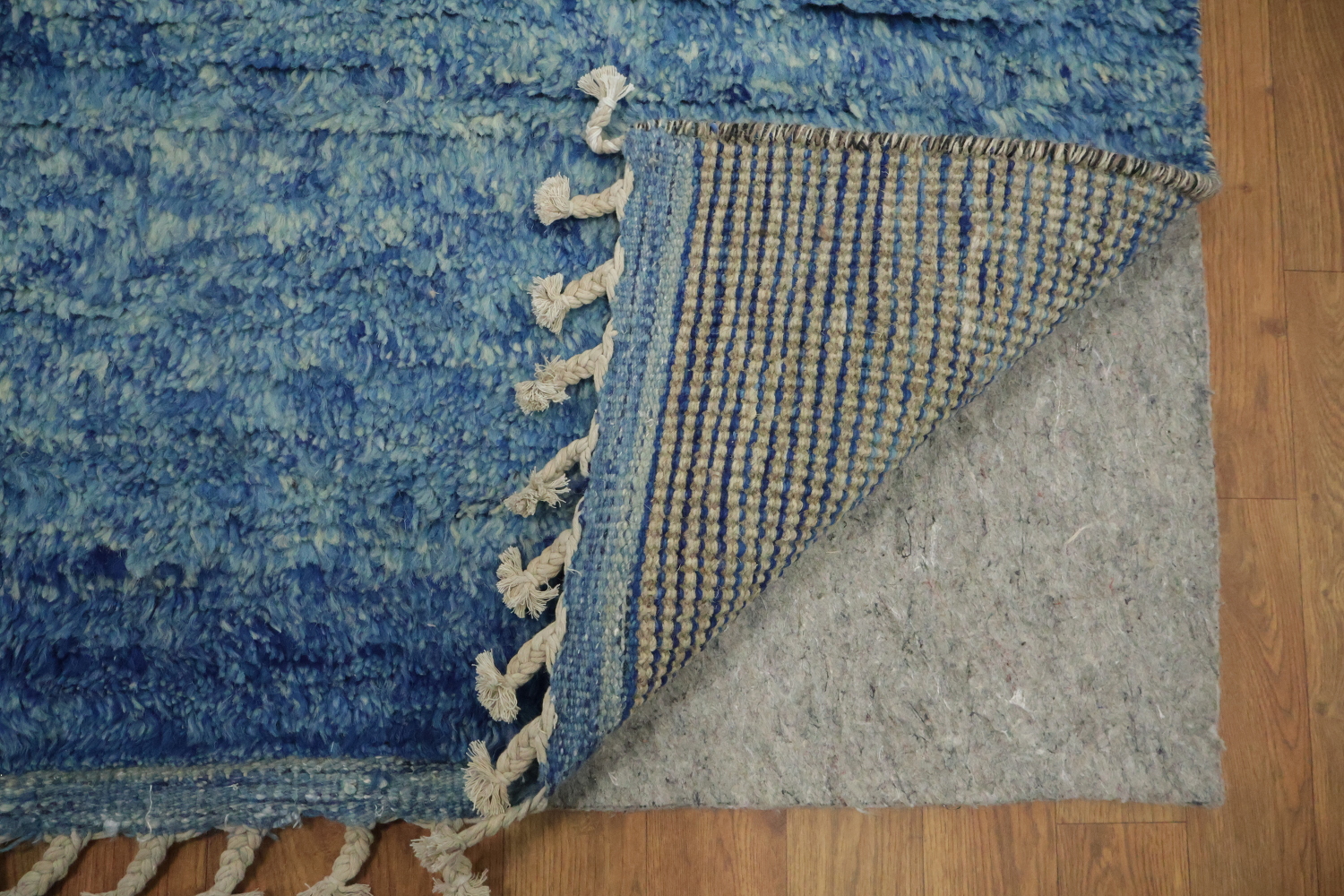 Wool Moroccan Handmade Runner Rug 3x13