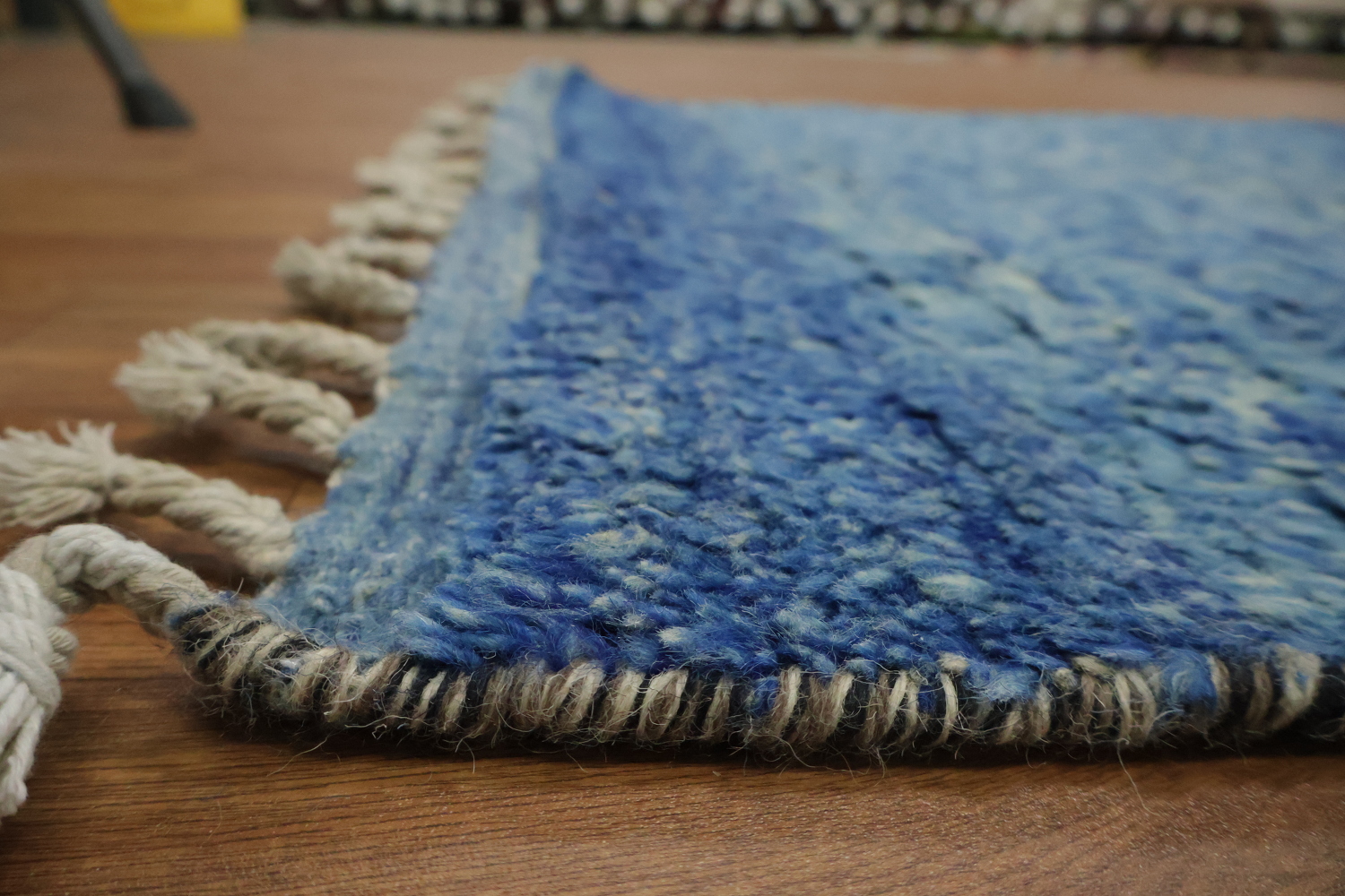 Wool Moroccan Handmade Runner Rug 3x13