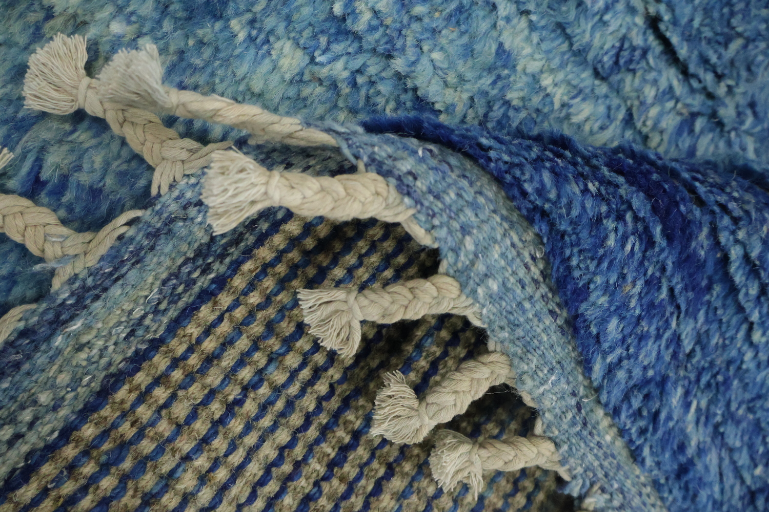 Wool Moroccan Handmade Runner Rug 3x13