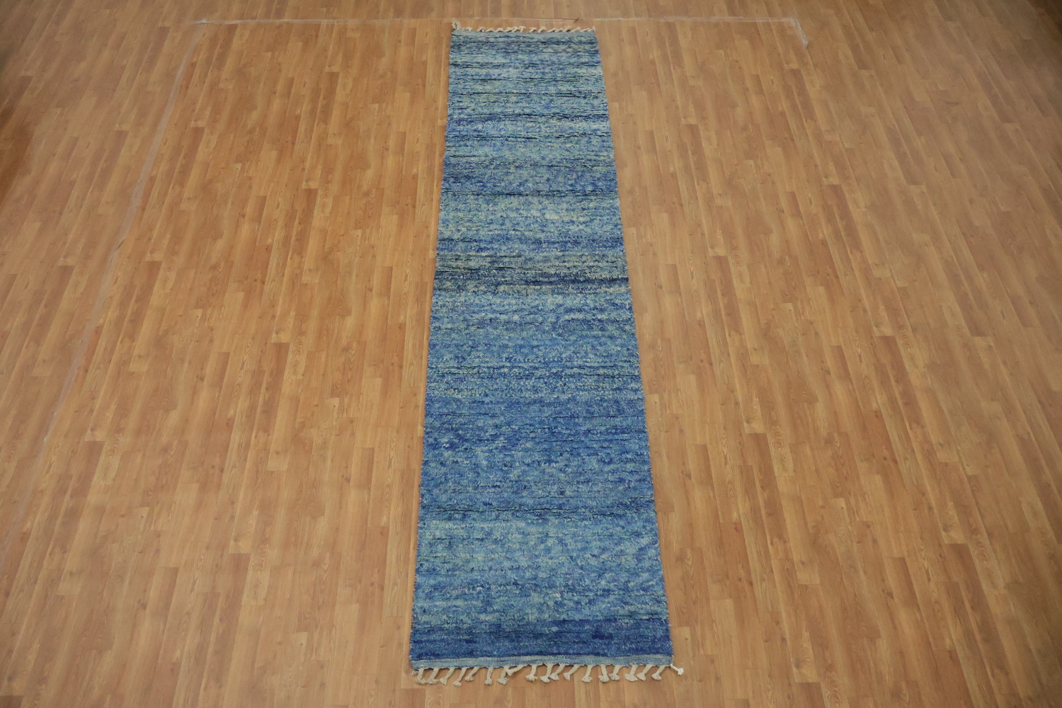 Wool Moroccan Handmade Runner Rug 3x13