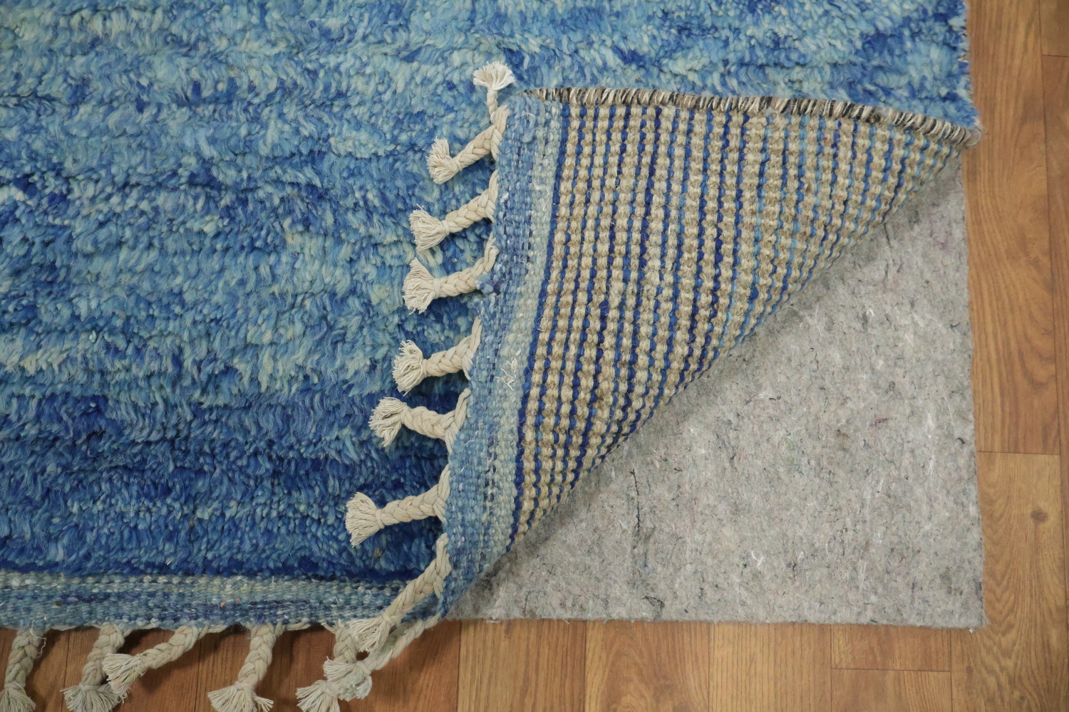 Wool Moroccan Handmade Runner Rug 3x13