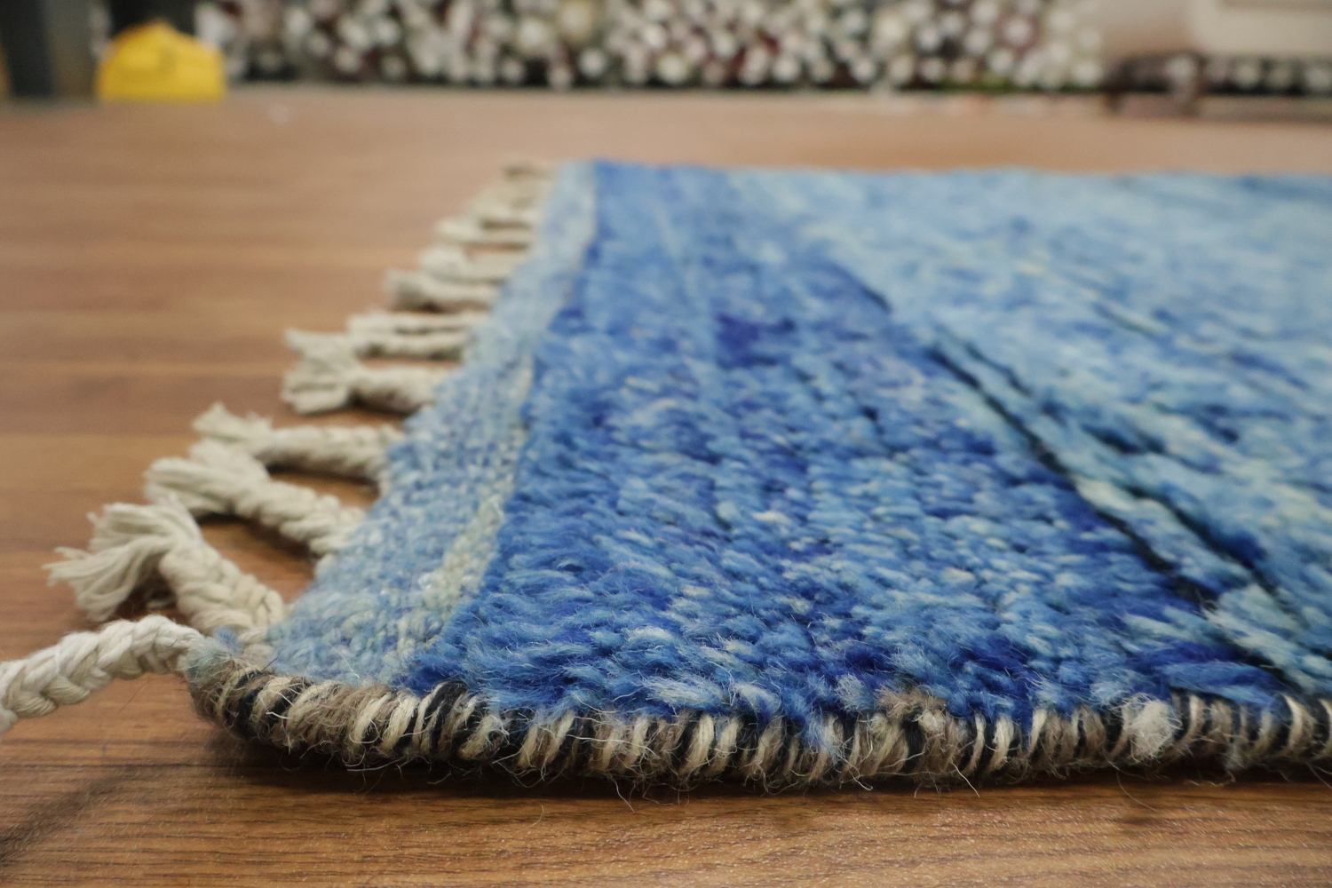Wool Moroccan Handmade Runner Rug 3x13