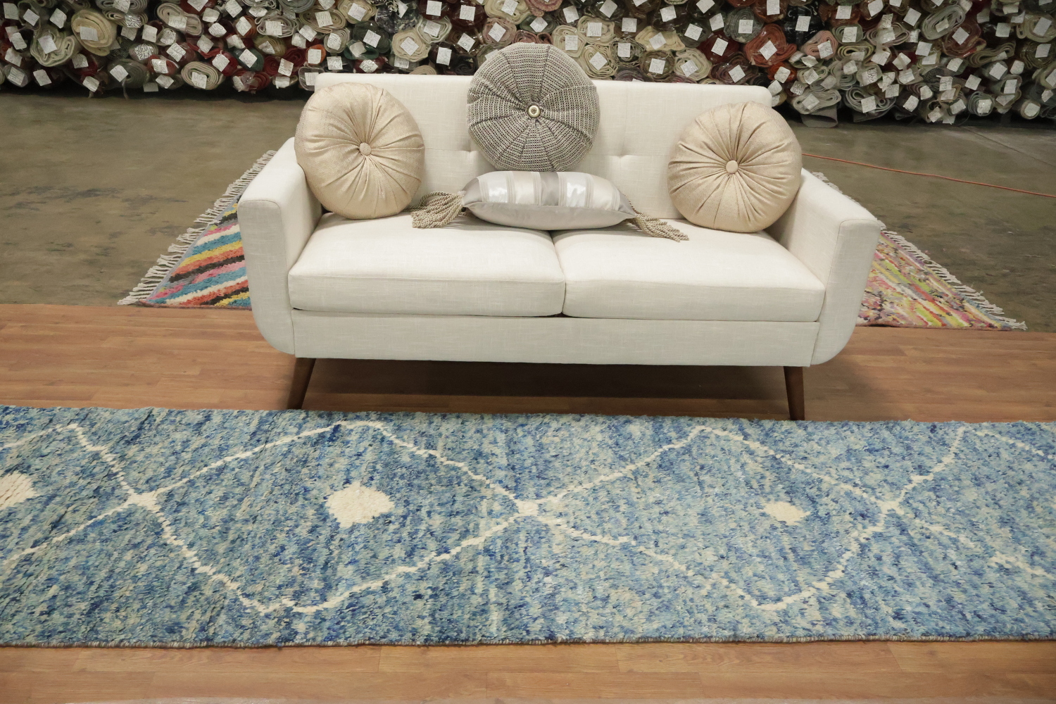 Tribal Moroccan Handmade Runner Rug 3x12