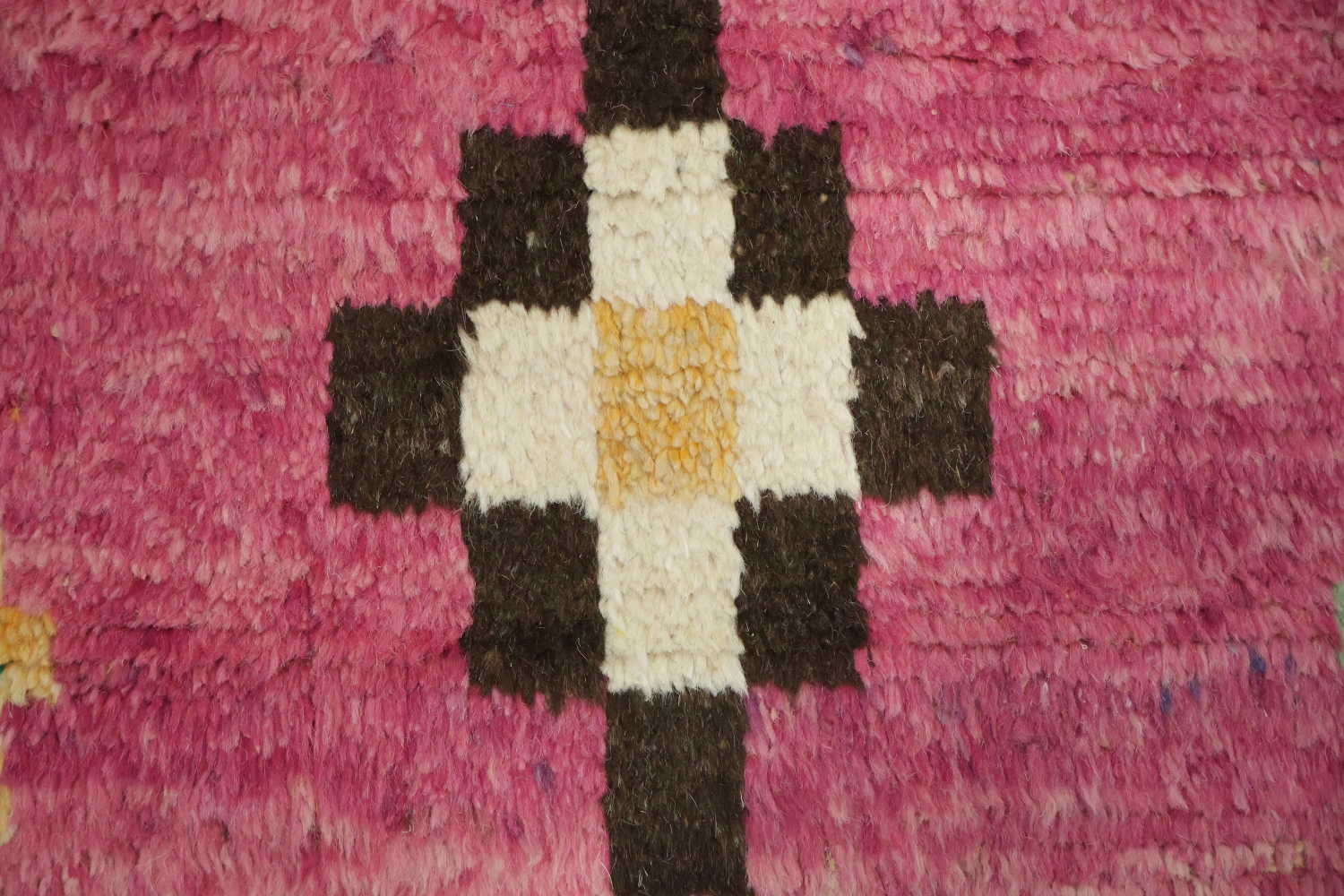 Tribal Moroccan Handmade Runner Rug 3x14