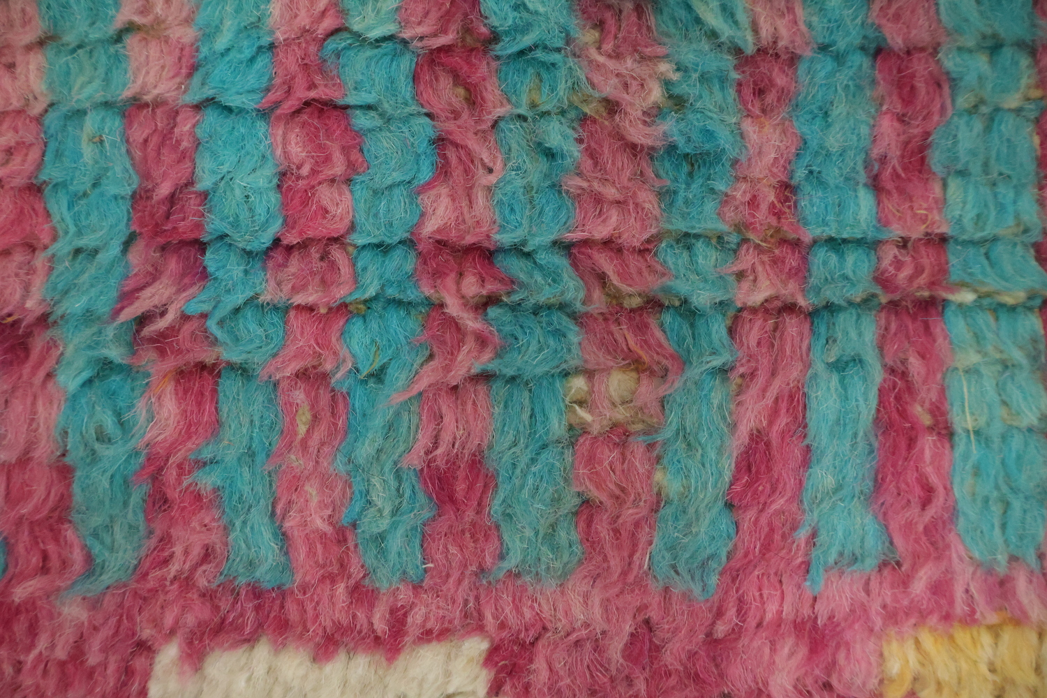 Tribal Moroccan Handmade Runner Rug 3x14