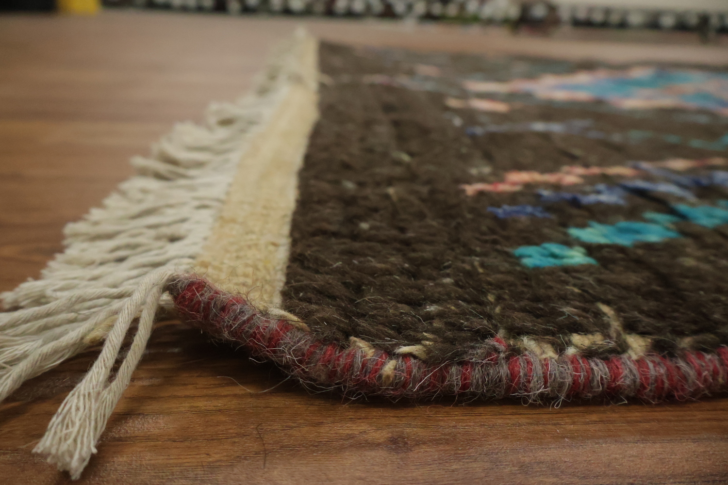 Tribal Moroccan Handmade Runner Rug 4x17