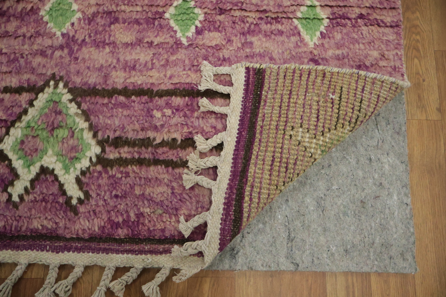Tribal Moroccan Handmade Runner Rug 3x13