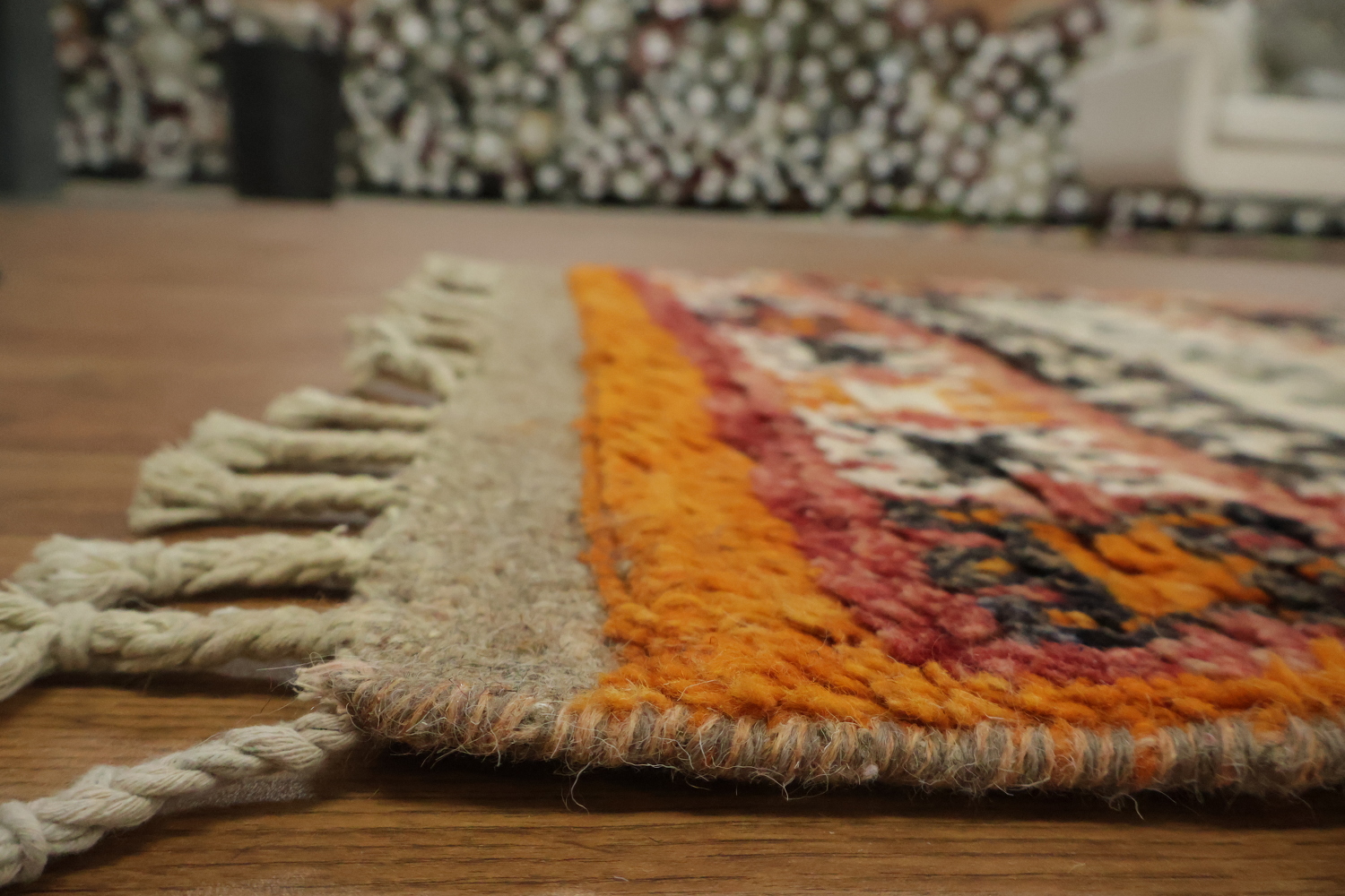 Tribal Moroccan Oriental Runner Rug 3x13