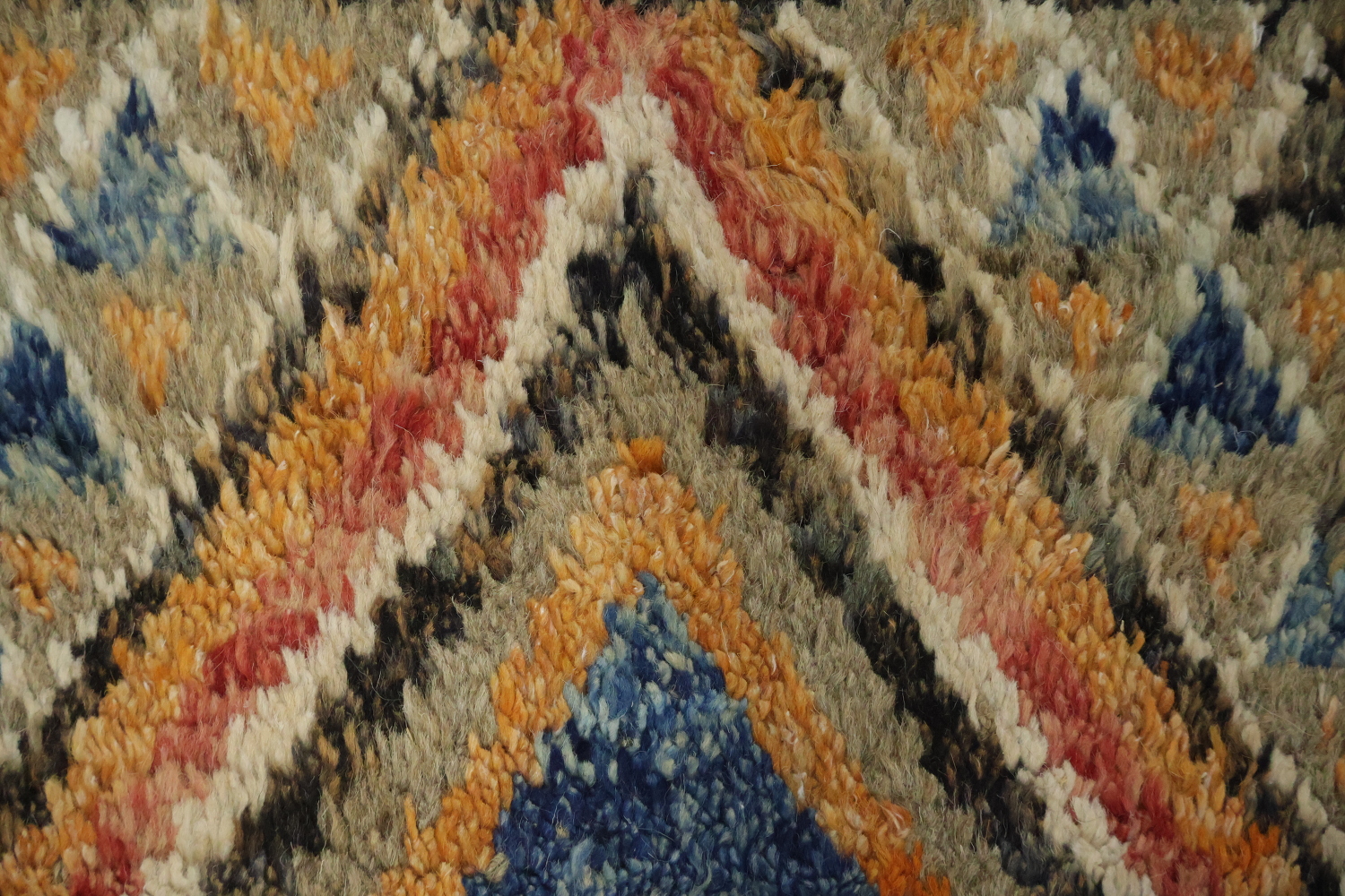 Tribal Moroccan Oriental Runner Rug 3x13