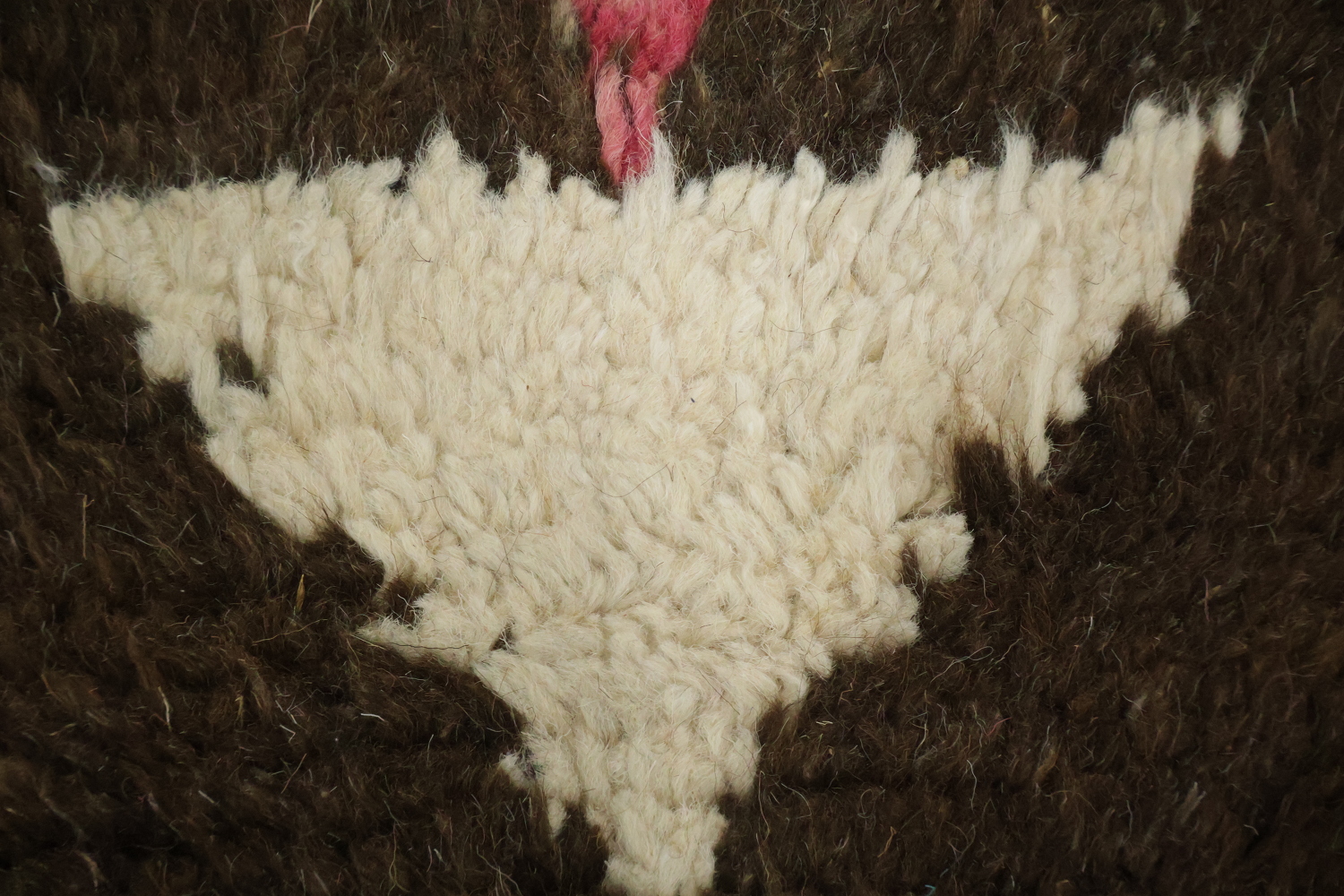 Tribal Moroccan Wool Runner Rug 3x12