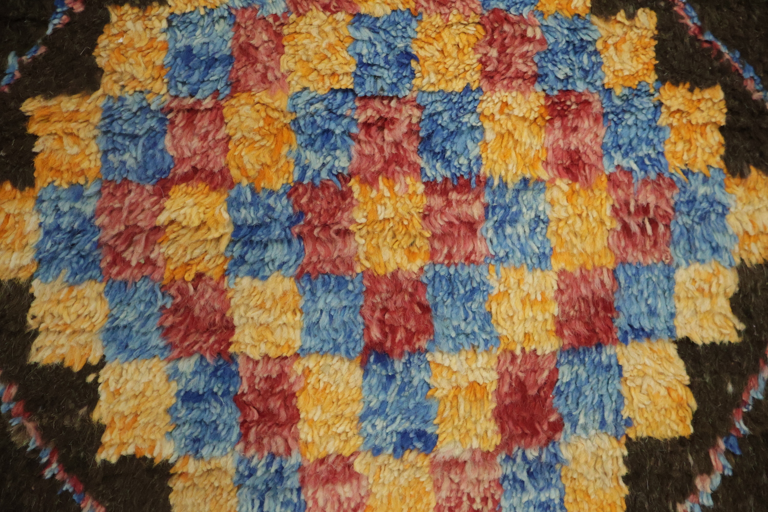 Geometric Moroccan Oriental Runner Rug 3x13