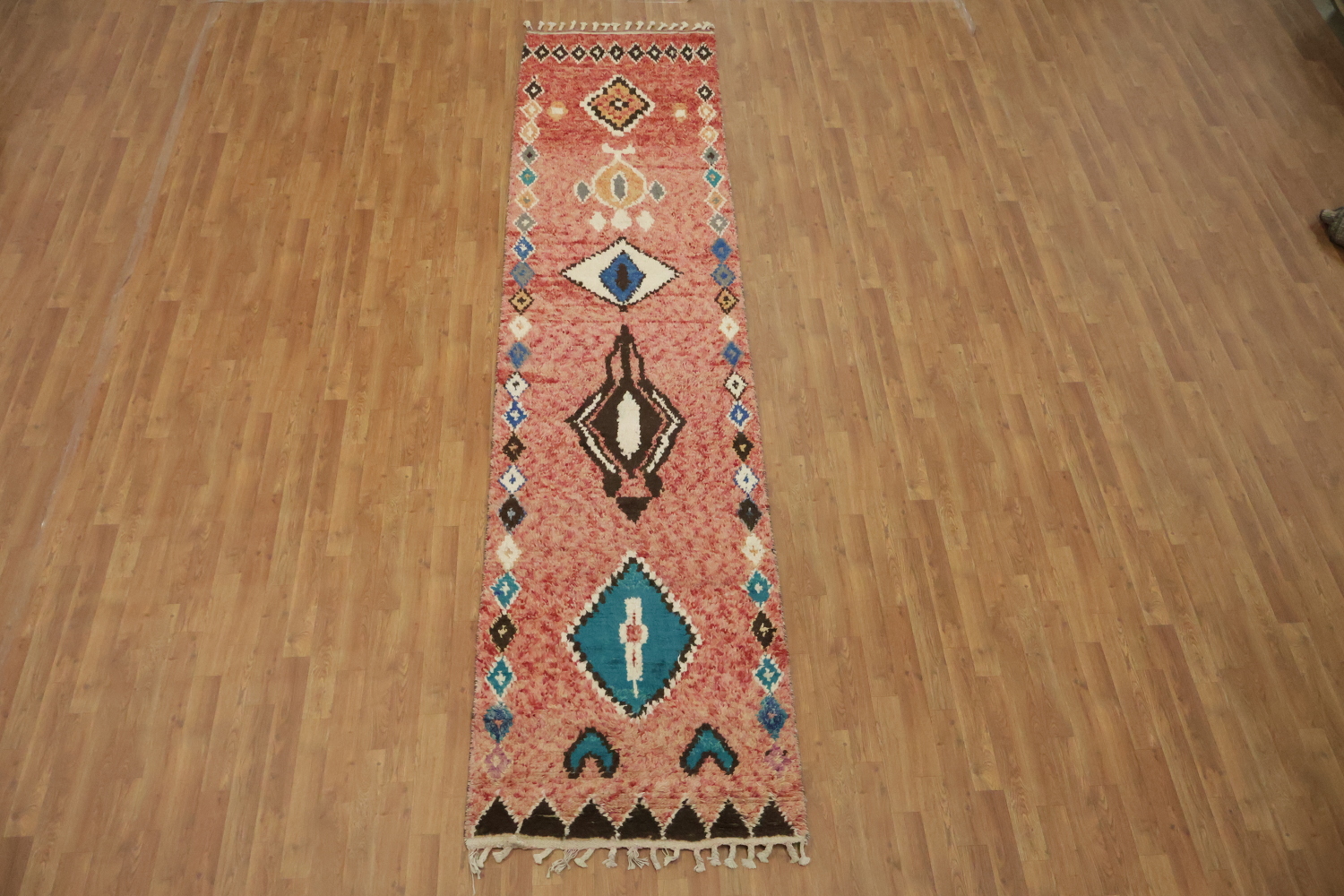 Tribal Plush Moroccan Handmade Runner Rug 3x13