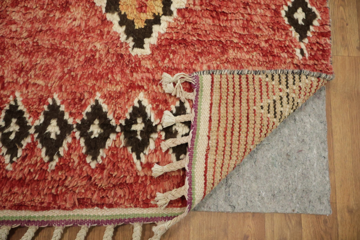 Tribal Plush Moroccan Handmade Runner Rug 3x13