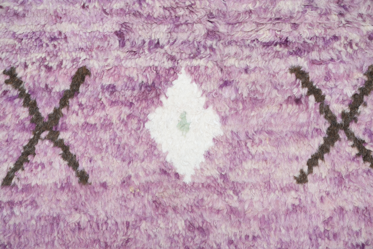 Chic Purple Moroccan Runner with Modern Bohemian Charm 3x13 ft