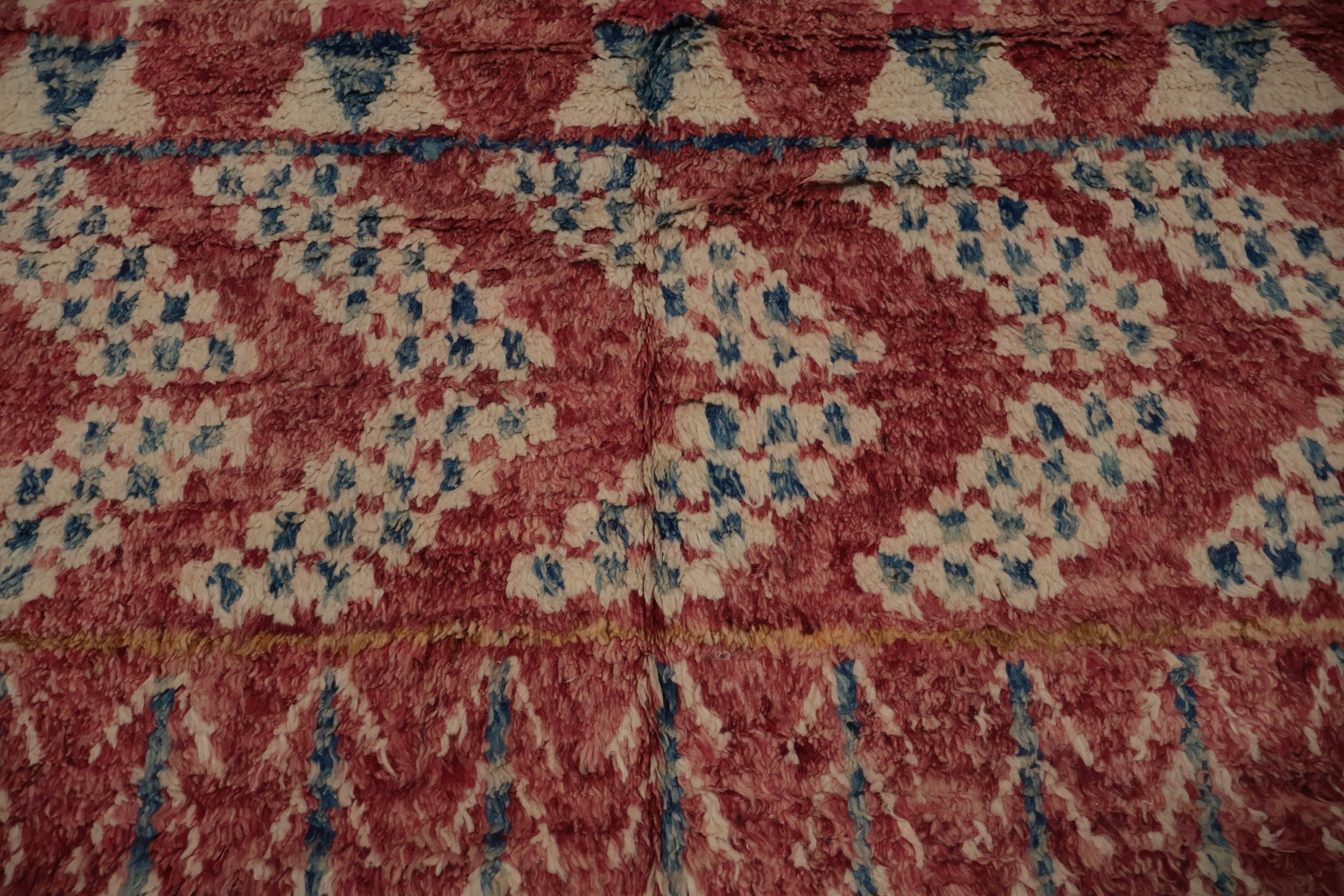 Warm and Inviting Boho Moroccan Handmade Area Rug 7x11 for Any Room