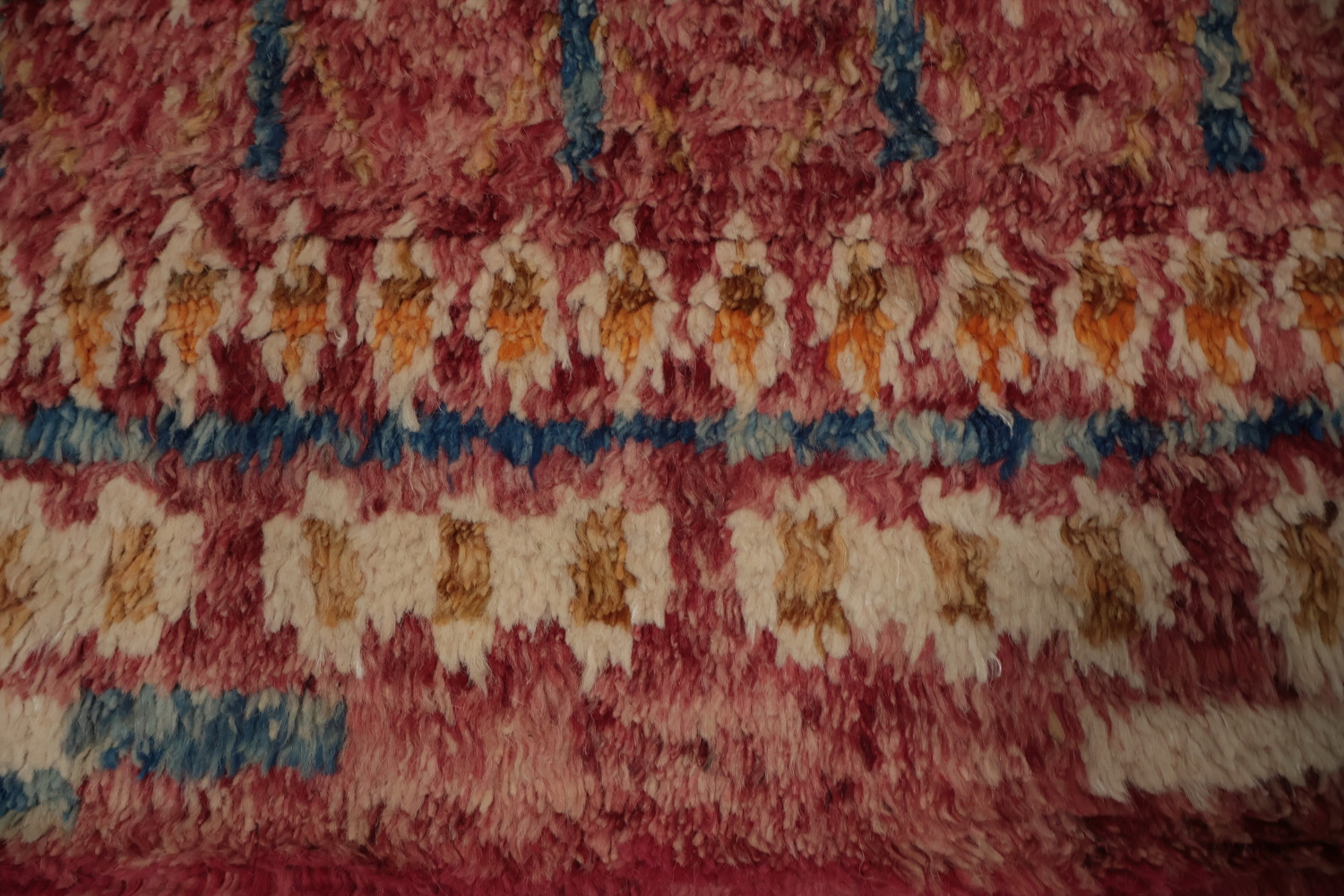Warm and Inviting Boho Moroccan Handmade Area Rug 7x11 for Any Room