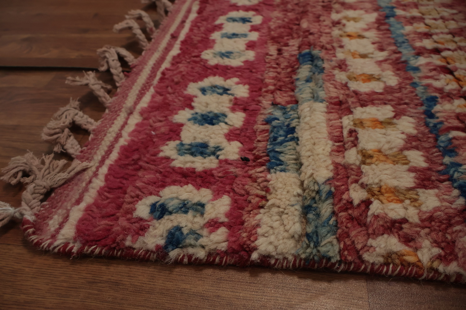 Warm and Inviting Boho Moroccan Handmade Area Rug 7x11 for Any Room