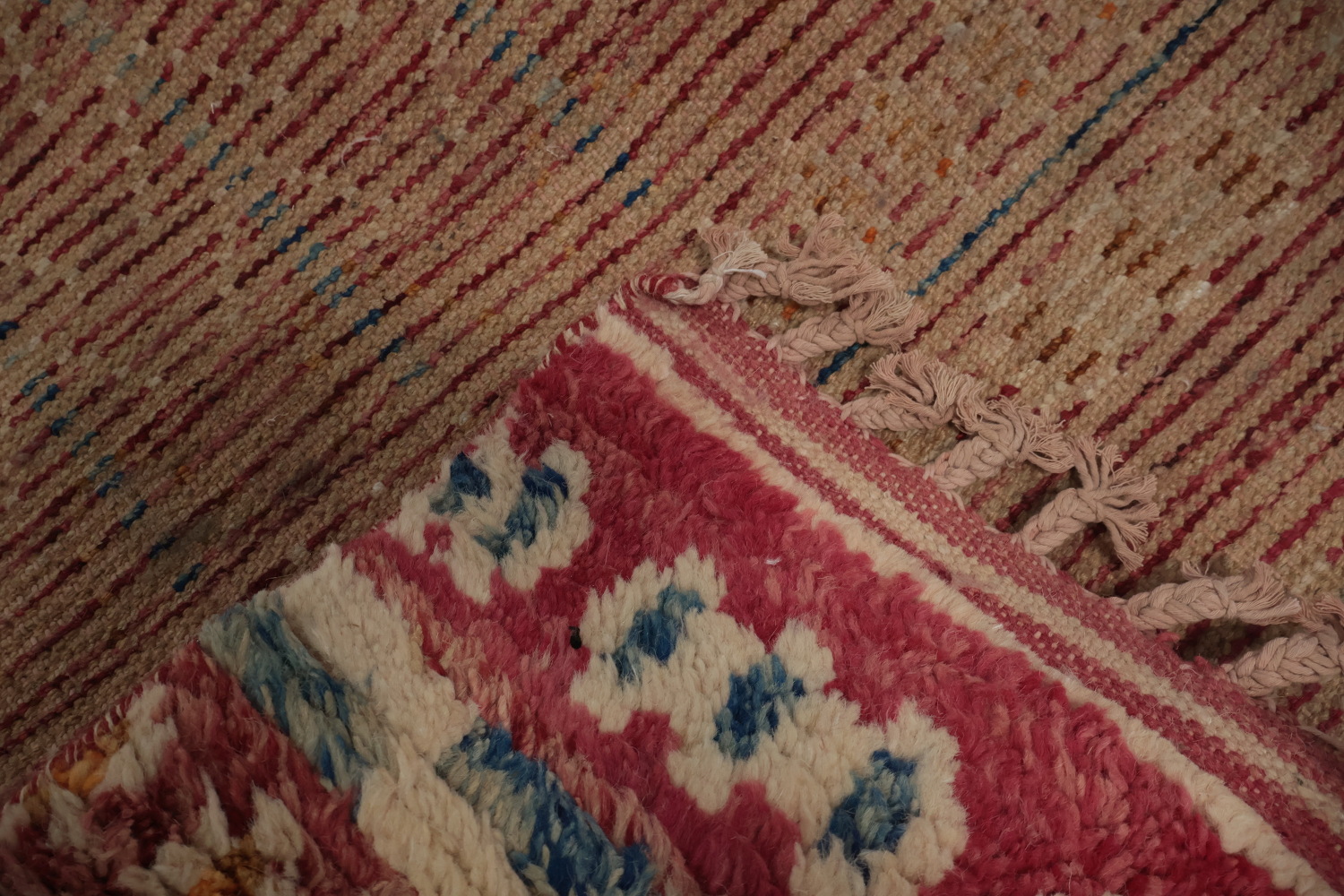 Warm and Inviting Boho Moroccan Handmade Area Rug 7x11 for Any Room
