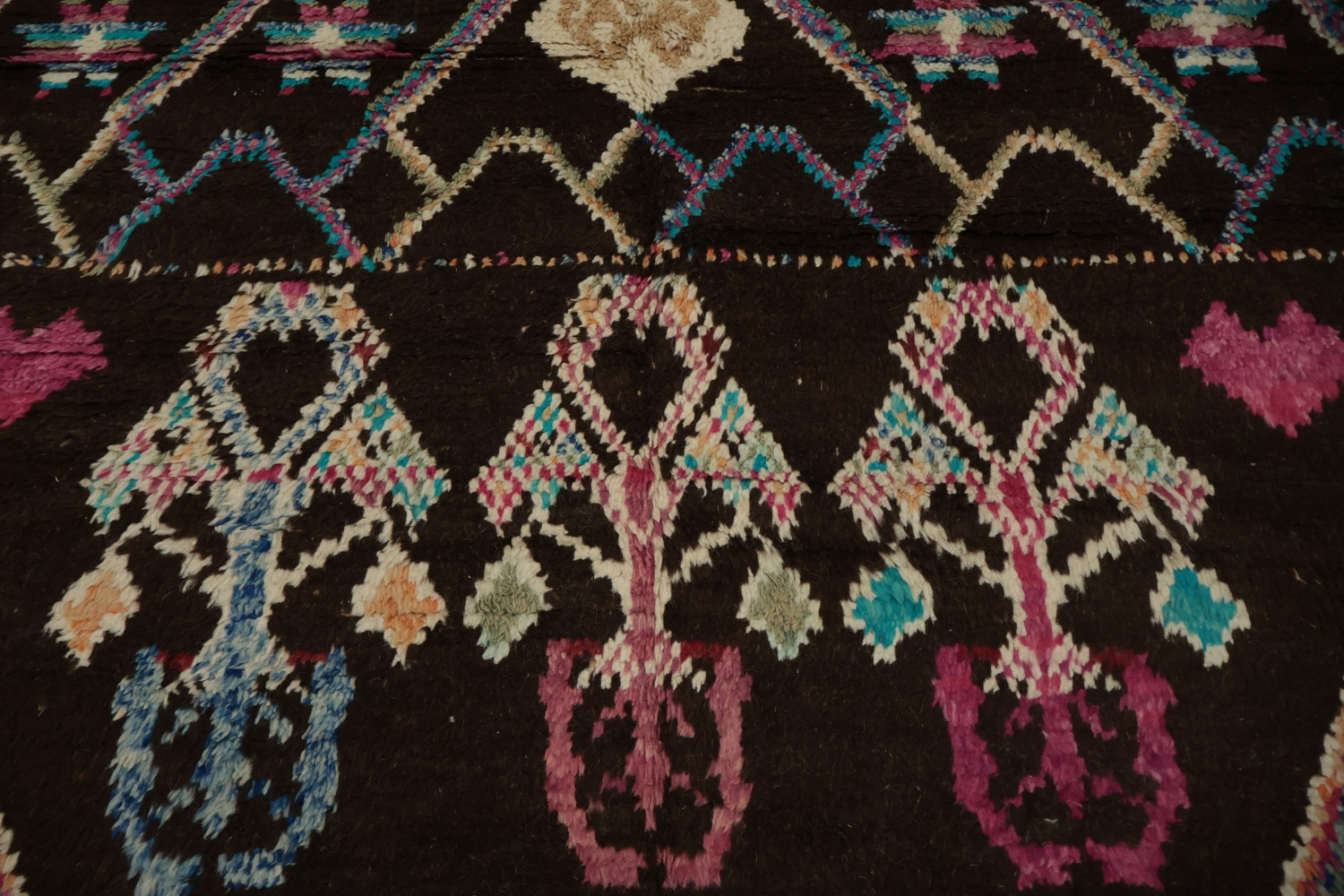 Tribal Moroccan Wool Area Rug 6x10