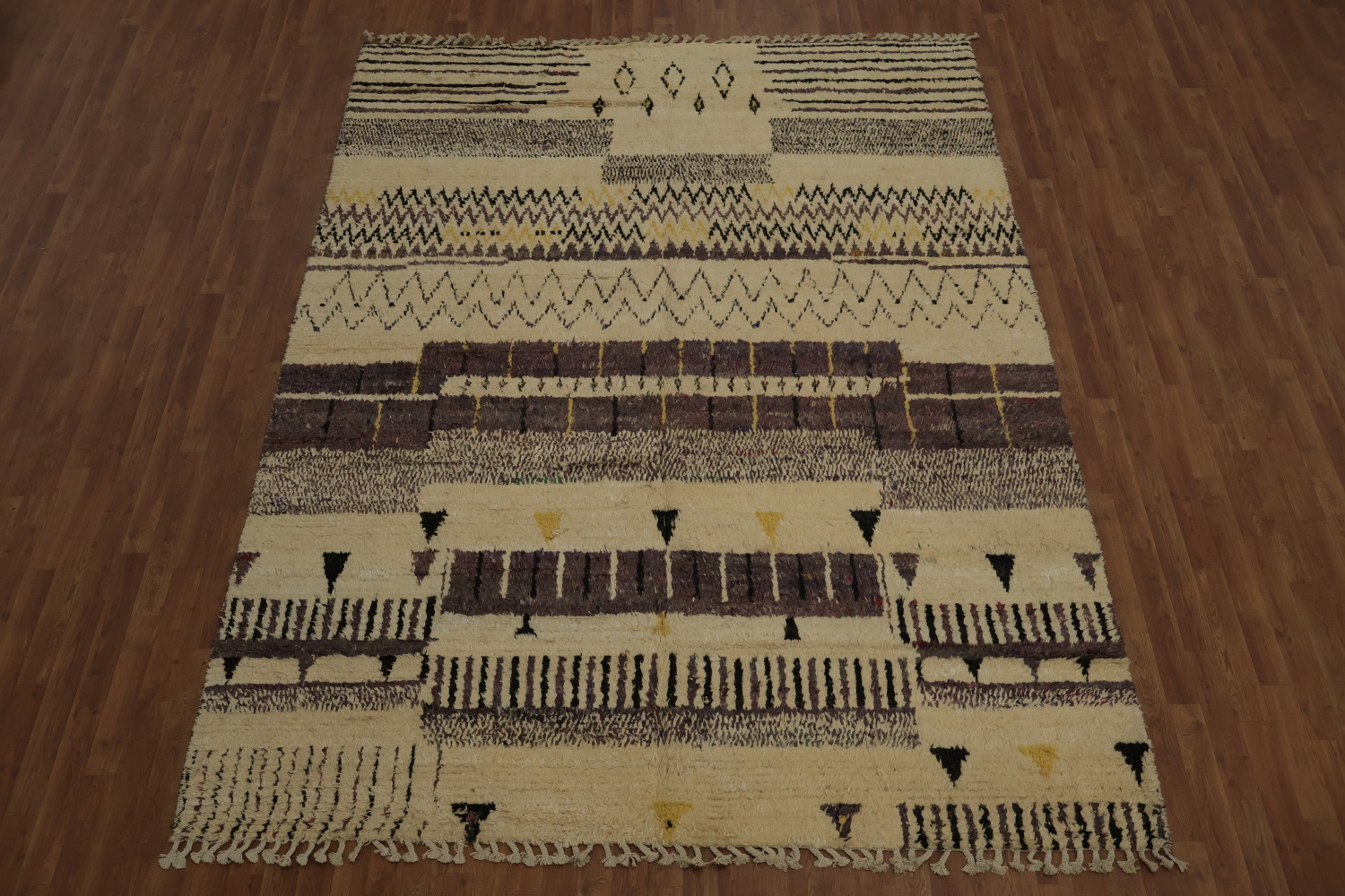 Wool Moroccan Handmade Area Rug 8x11