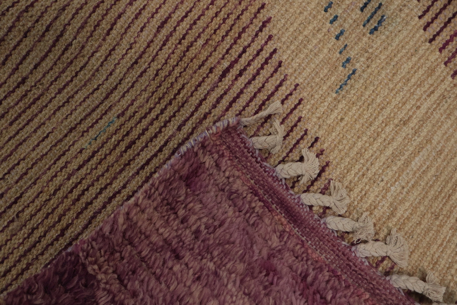 Bringing Urban Elegance Abstract Moroccan Large Wool Rug 12x18