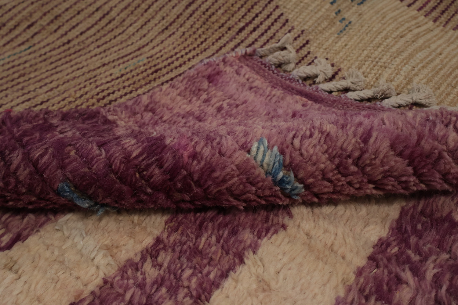 Bringing Urban Elegance Abstract Moroccan Large Wool Rug 12x18