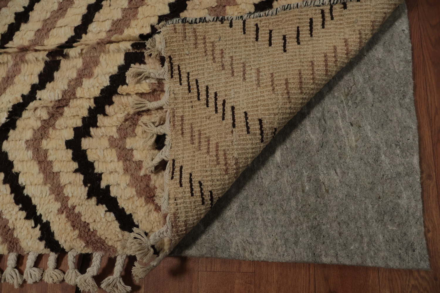 Geometric Moroccan Wool Area Rug 8x10