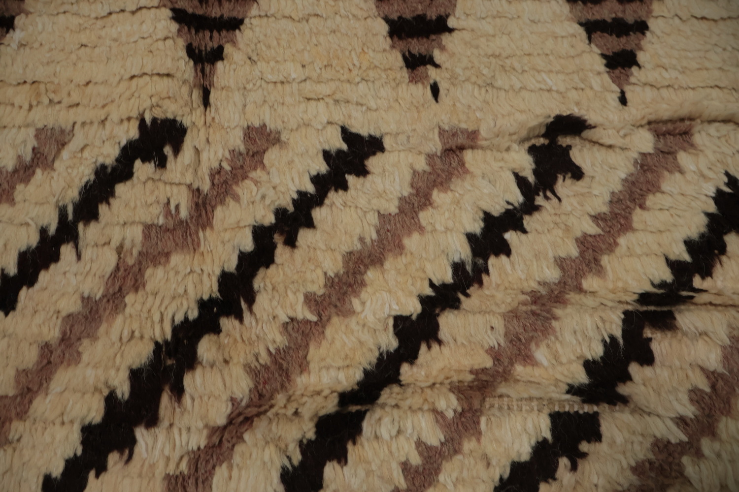 Geometric Moroccan Wool Area Rug 8x10