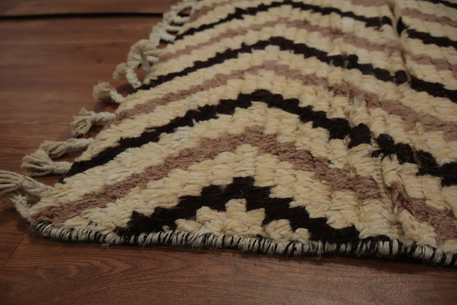 Geometric Moroccan Wool Area Rug 8x10