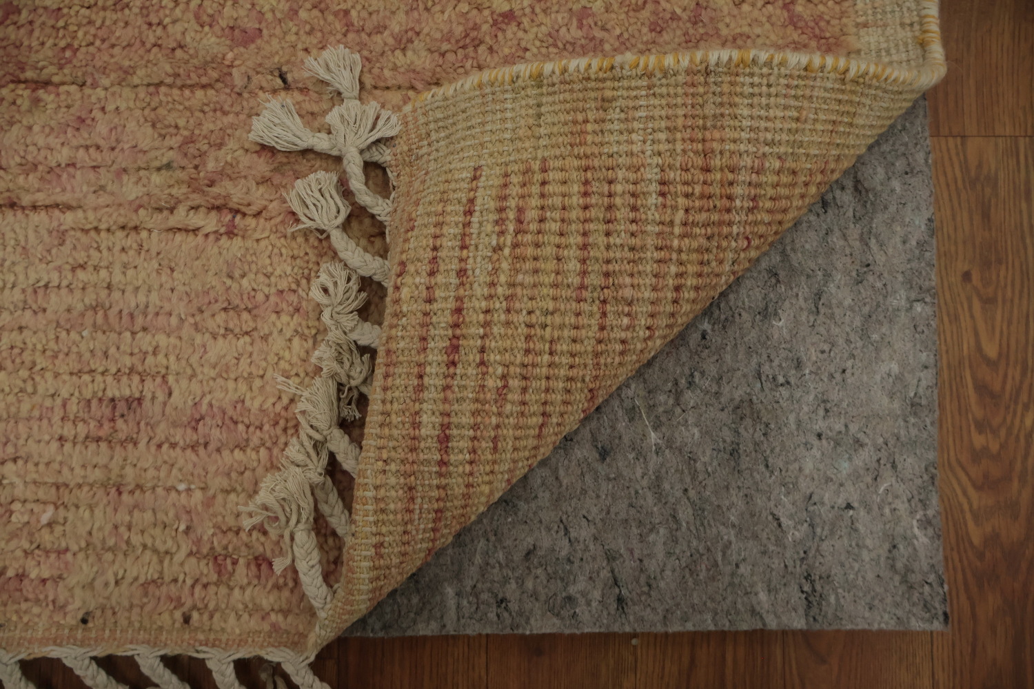 Chic Two-Tone Moroccan Area Rug 8x11 Bold Geometric Design