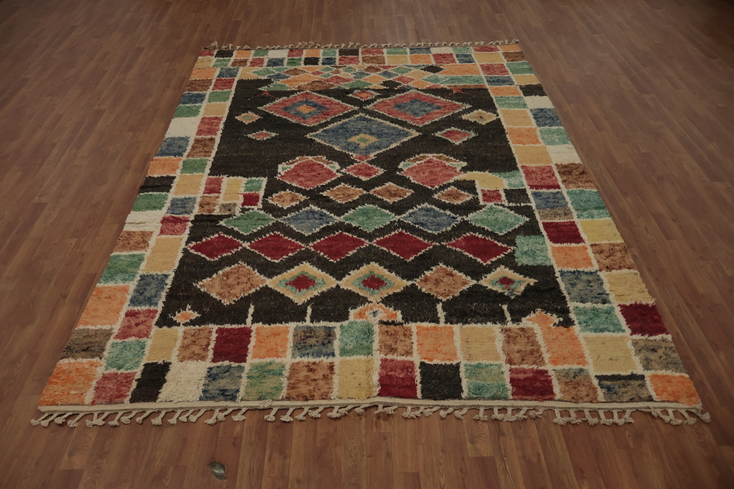 Multicolor Mosaic Moroccan Area Rug 8x10 for a Vibrant Homely Touch